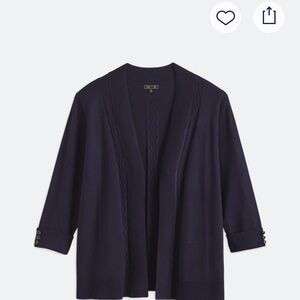Chic Navy Women's Cardigan